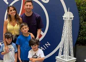 Los hijos de Messi bailan rap dedicado a su papá