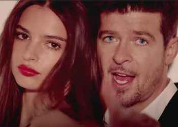 Emily Ratajkowski dijo que Robin Thicke la acosó sexualmente durante una grabación