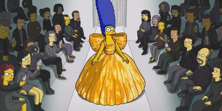Los Simpson protagonizan desfile de Balenciaga