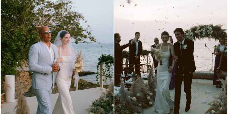 Hija de Paul Walker, se casó en República Dominicana y Vin Diesel la entregó