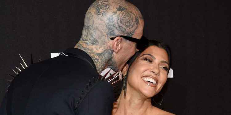 Kourtney Kardashian irá de rojo en su boda con Travis Barker