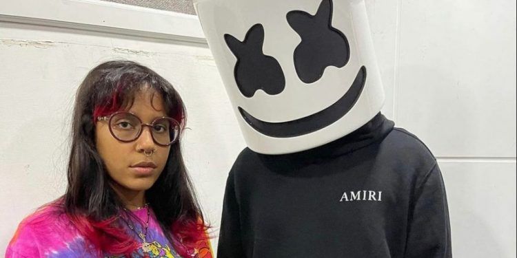 Marshmello llega a República Dominicana para grabar junto a Tokischa