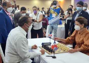 Vicepresidenta Raquel Peña dio apertura al Campeonato Internacional de Ajedrez