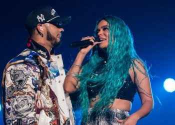 Karol G sorprendida por Anuel AA