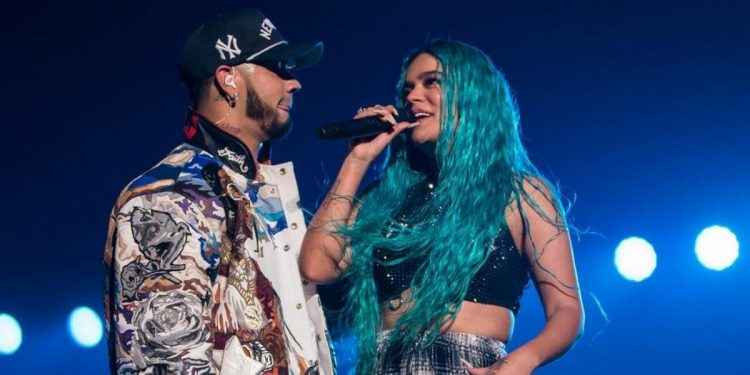 Karol G sorprendida por Anuel AA