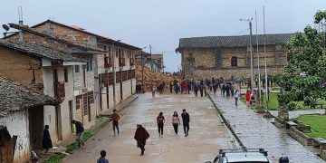 Se derrumba la torre de la histórica iglesia de La Jalca Grande tras un fuerte sismo en Perú