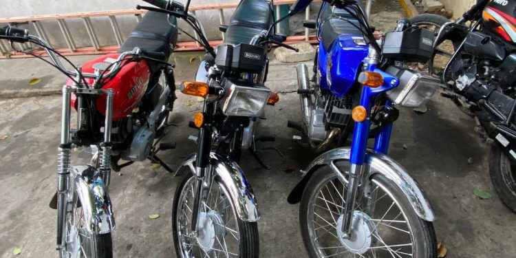 La Policía desmantela taller clandestino para ensamblar motocicletas robadas