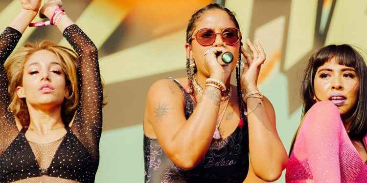 Tokischa se presenta en el Coca Cola Flow Fest