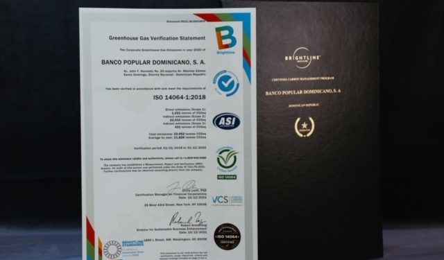 Banco Popular revalida su certificación como organización carbono neutral