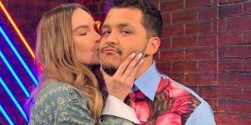 Tachan de machista a Christian Nodal por un gesto hacia Belinda
