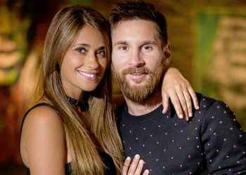 Así fue el baile navideño de Messi y Antonela en Argentina