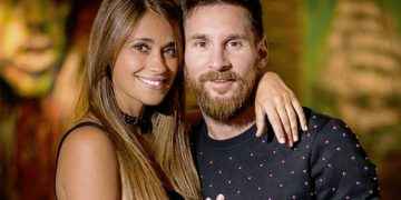 Así fue el baile navideño de Messi y Antonela en Argentina