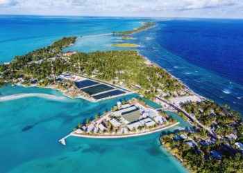 Kiribati, un país al borde de la desaparición, fue el primero en recibir el 2022