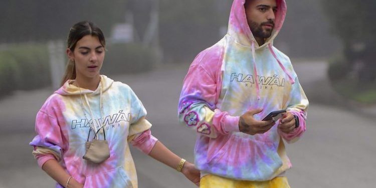 Maluma aprovechó la Nochebuena para oficializar su noviazgo con Susana Gómez