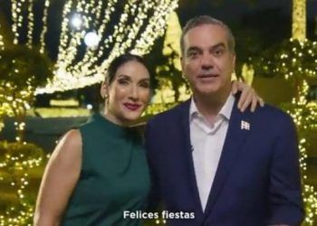 Presidente Abinader y su esposa felicitan a todos dominicanos, con un Año Nuevo lleno de salud y optimismo