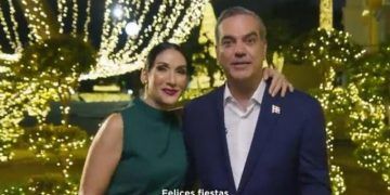Presidente Abinader y su esposa felicitan a todos dominicanos, con un Año Nuevo lleno de salud y optimismo
