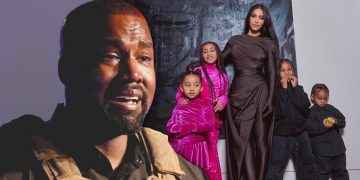 Kim no deja a Kanye entrar en su casa