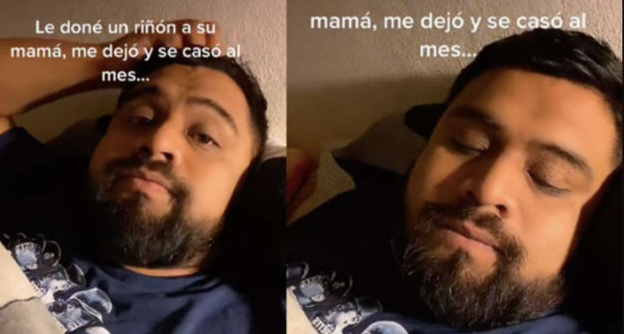 Hombre dona un riñón a su suegra, pero la novia lo deja
