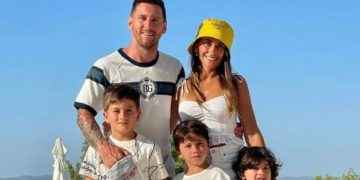 Messi se recupera del Covid-19 y viaja a París junto a su familia