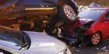 Arnold Schwarzenegger protagonizó un accidente de varios vehículos en Los Ángeles