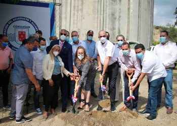 Coraasan inicia trabajos rehabilitación tanque agua potable en Tamboril