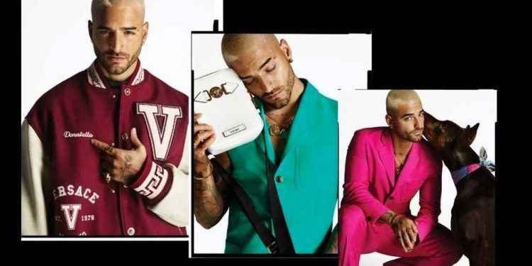 Maluma es la nueva imagen de la marca Versace