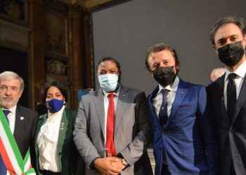 Se destaca participación del cónsul dominicano en Génova, Italia, en acto que honra a Cristóbal Colón