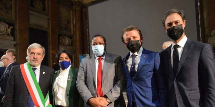 Se destaca participación del cónsul dominicano en Génova, Italia, en acto que honra a Cristóbal Colón