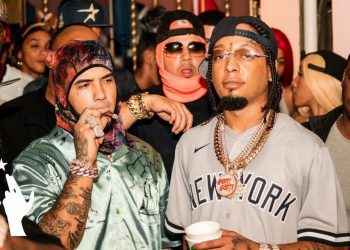 Anuel AA y Rochy RD reúnen cientos de personas en Capotillo