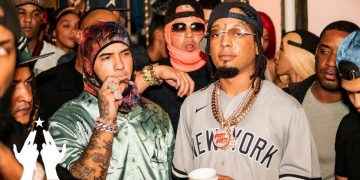 Anuel AA y Rochy RD reúnen cientos de personas en Capotillo