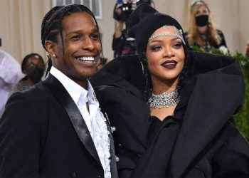 Rihanna espera su primer hijo con el rapero A$AP Rocky
