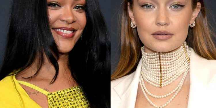 Gigi Hadid insinúa que Rihanna va a tener gemelos