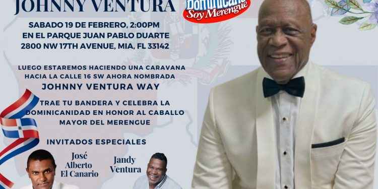 Arde comunidad dominicana en Miami: Denuncian supuesto “boicot” acto designación calle Johnny Ventura