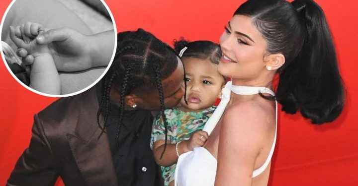 Kylie Jenner da la bienvenida a su segundo hijo con Travis Scott