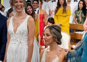 La boda de la hija de Milagros Germán