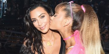 Kim Kardashian hace una referencia a Ariana Grande, ex de su novio Pete Davidson