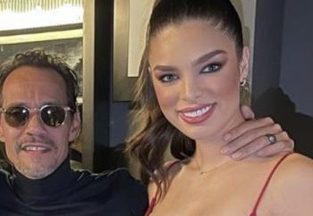 El romántico momento en pleno concierto de Marc Anthony y la virreina universal, de 22 años
