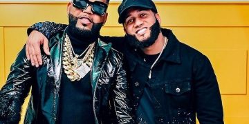 El junte de El Alfa y El Mayor número 1 en tendencias de música