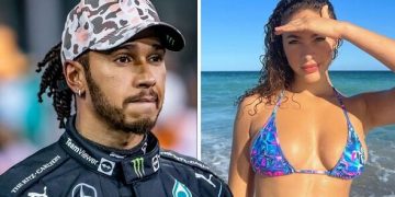 Lewis Hamilton se ‘separa’ de su novia nacida en República Dominicana