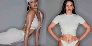 Kim Kardashian eligió a Rosalía para el lanzamiento de su nueva colección de ropa interior