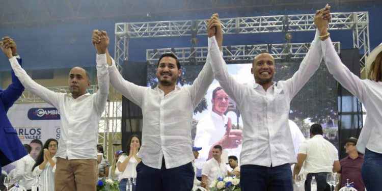 Movimiento +Cambio Joven realiza multitudinario encuentro en favor de Carlos Valdez y Gabriel Sosa a la Presidencia y Secretaría General Juventud del PRM