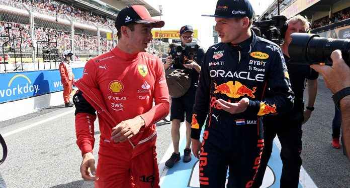 Leclerc se impuso Verstappen y los Red Bull en la clasificación en Bakú