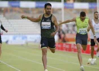 Luguelín Santos gana en Madrid los 400 metros