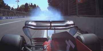 Domingo negro de Ferrari en el GP de Azerbaiyán de la Fórmula 1