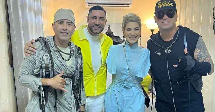 Wisin responde a criticas que hicieron a Marcos Yaroide y su esposa por asistir a su concierto