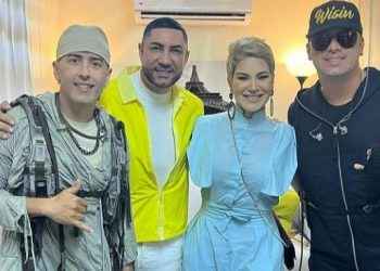 Wisin responde a criticas que hicieron a Marcos Yaroide y su esposa por asistir a su concierto