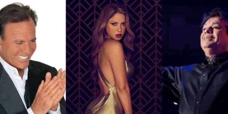 Los cantantes hispanos con mayor número de ventas en la historia de la música