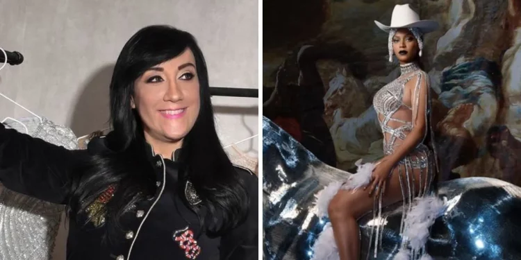 Diseñadora dominicana Giannina Azar viste a Beyonce para la portada de su disco