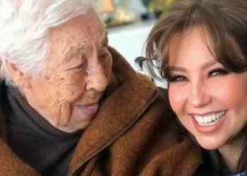 Falleció la abuela de Thalía a los 104 años de edad