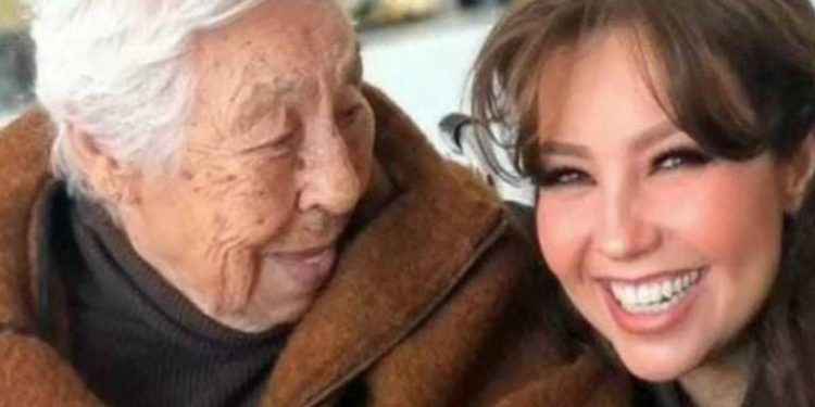Falleció la abuela de Thalía a los 104 años de edad